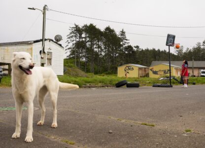 APTOPIX Climate Migration Quinault Nation